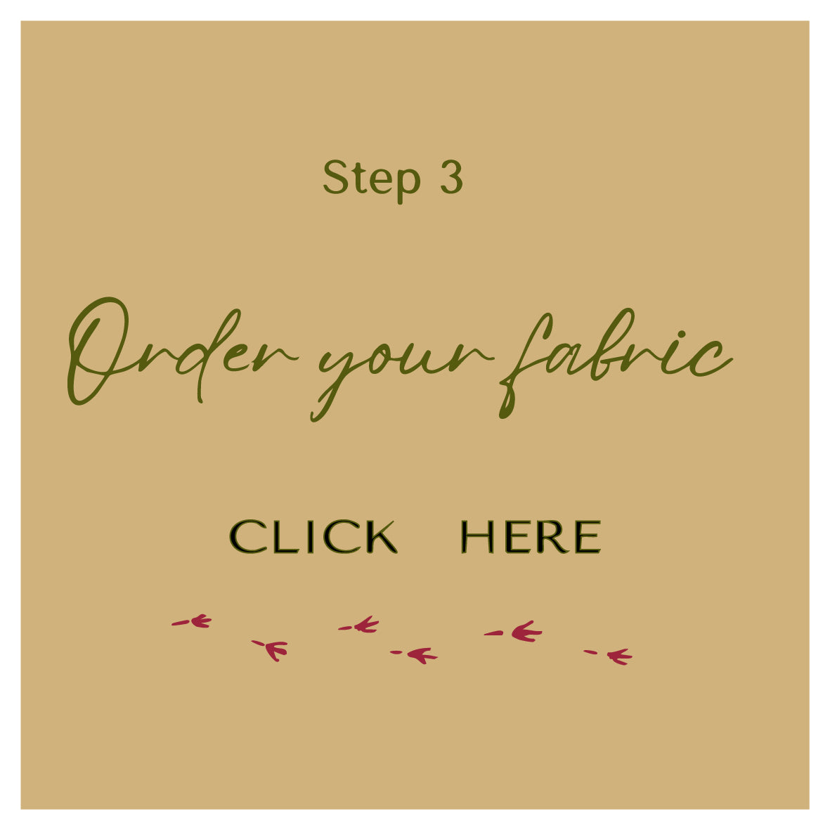 Order a length of fabric in your personalised design