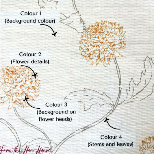 Chrysanthemum - bespoke sample