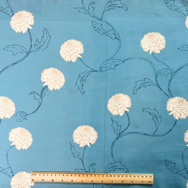 Chrysanthemum floral fabric