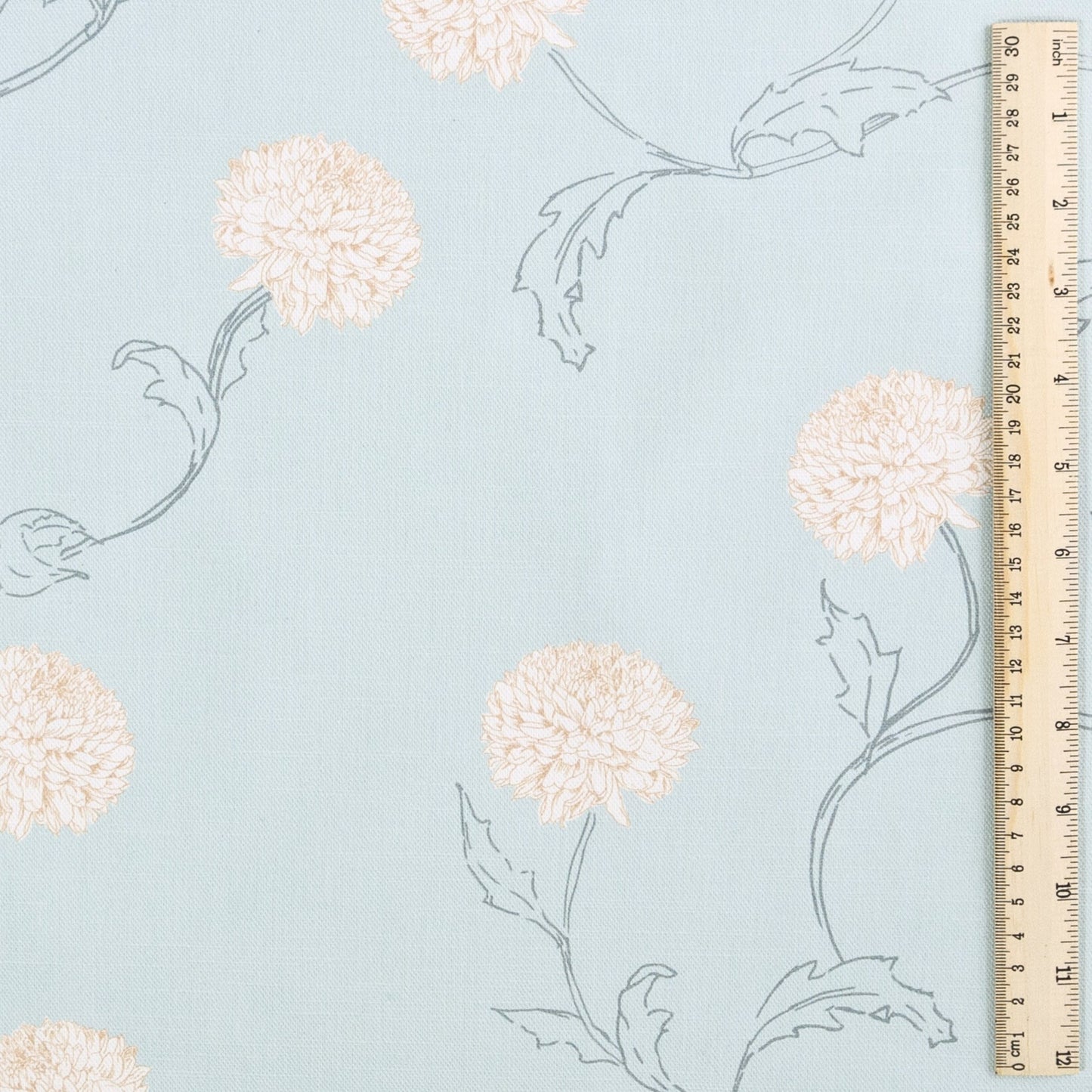 Chrysanthemum Floral Fabric*