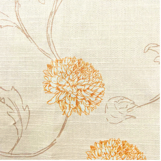 Chrysanthemum Floral Fabric*