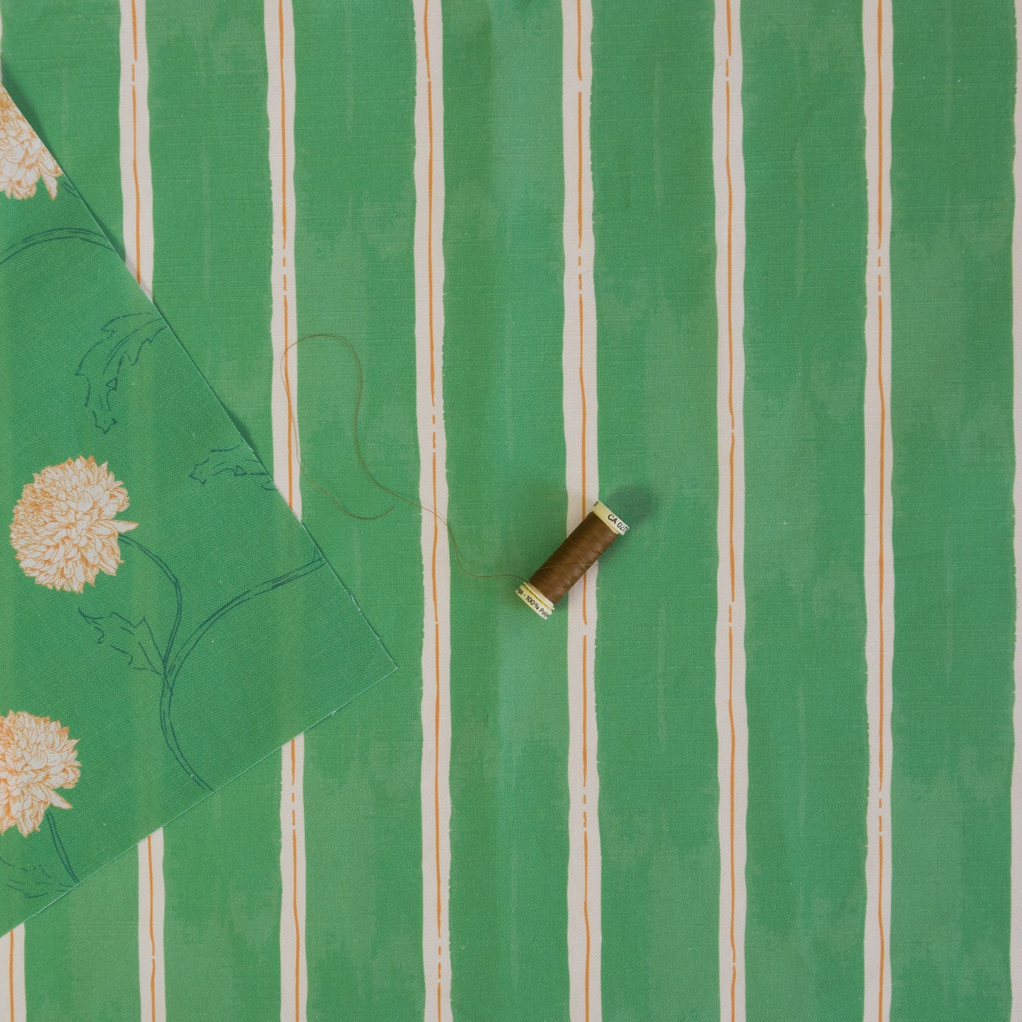 Chrysanthemum Floral Fabric*