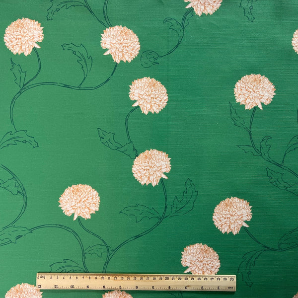 Chrysanthemum floral fabric