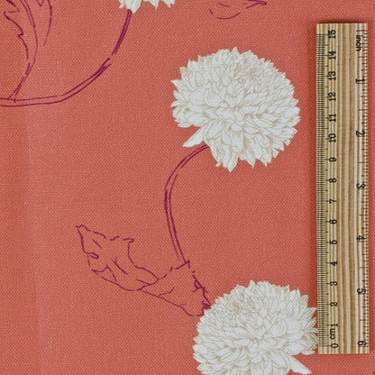 Floral design fabric which can be personalised with your own colours