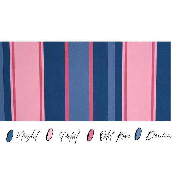 Riviera stripe fabric
