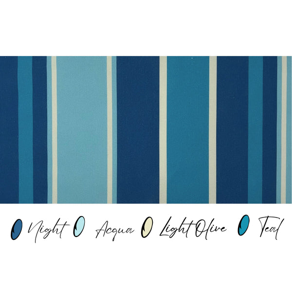Riviera stripe fabric