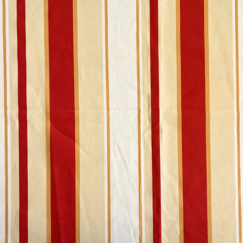 multi width barcode style stripe fabric for interiors
