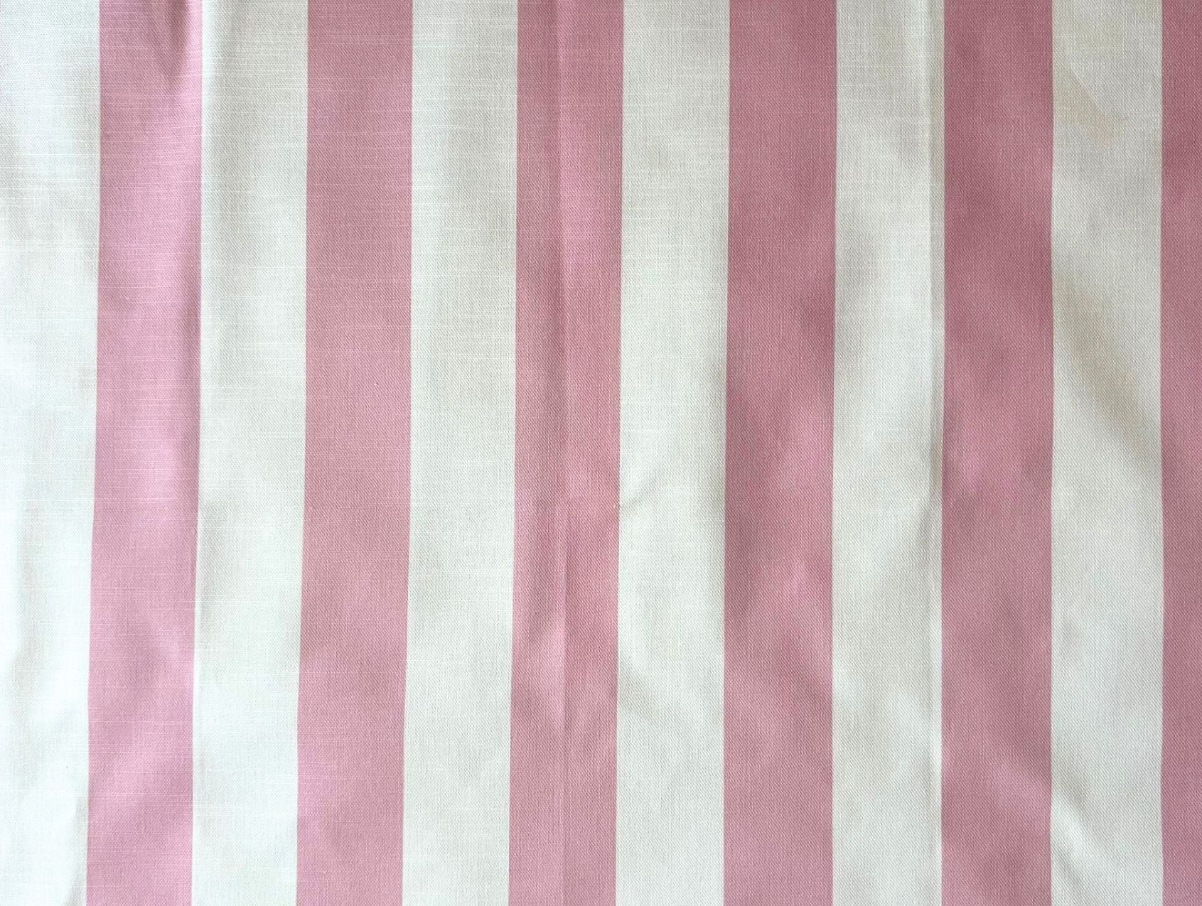 classic wide stripe fabric for interiors with options for personalisation