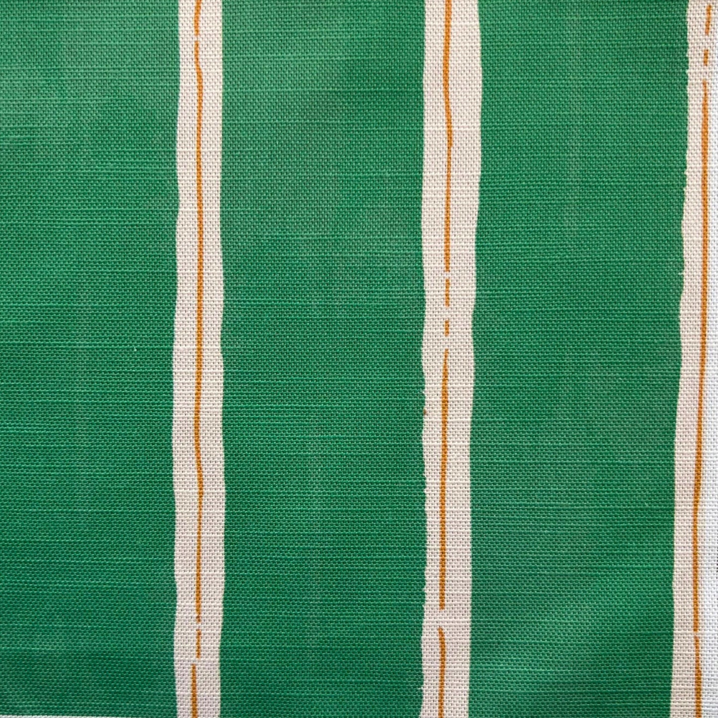 stripy green fabric for curtains blinds and cushions