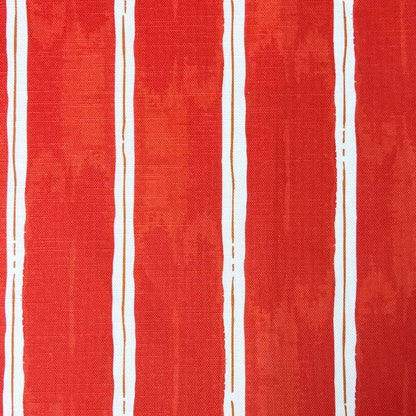 Orange stripe fabric for curtains cushions and blinds